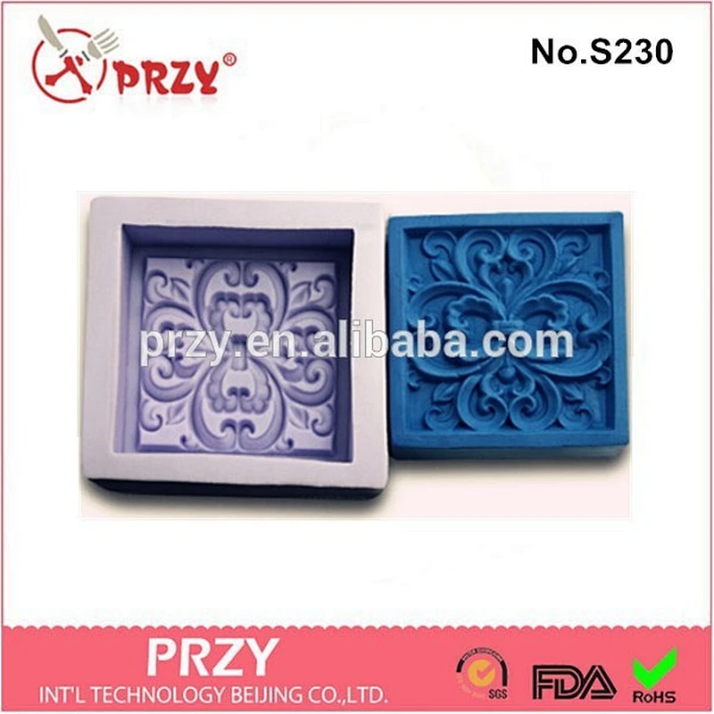 s230 przy Handmade eco-friendly wholesale silicone soap molds