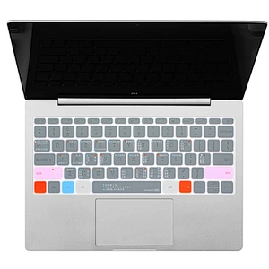 Waterproof Computer silicone keyboard skin Hollow Out Backlight Backlit Keyboard Cover for Xiao mi Air 13.3