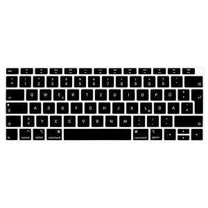 Hot Selling Russian French swedish portuguese keyboard ali baba in italian keyboard Silicone Keyboard For Macbook Air 13 15