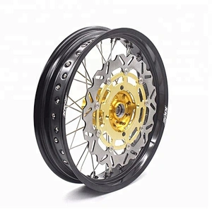 17 inch Aluminum supermoto wheels for SUZUKI