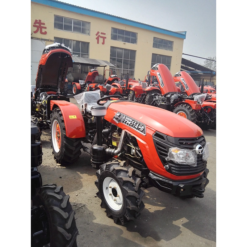 Cheap price 30HP 4x4 type garden agriculture farm mini wheel tractors YFT304