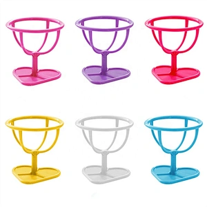 Makeup Sponge Puffs Display Holder Water Drop Cosmetic Puff Display Stand Bracket Gourd Puff Egg Drying Holder Support Tool