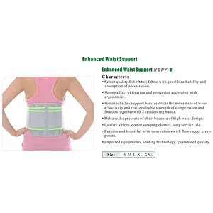 medical slimming elastic waist protection belt  with CE, FDA
