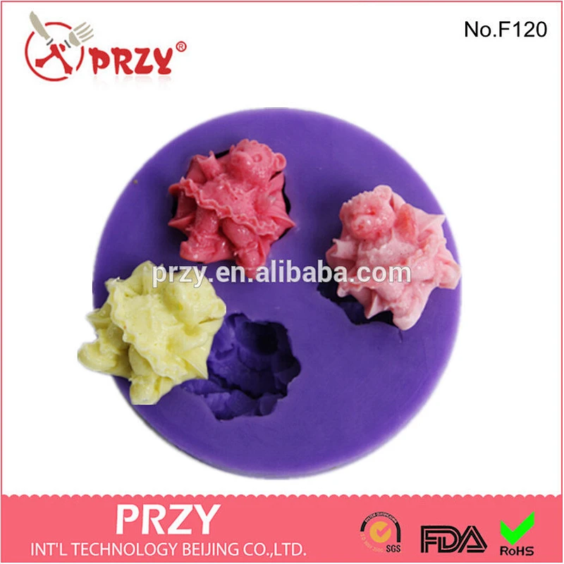 przy F119 bear fondant silicone mold