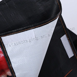 Customized design laminated plastic pp woven shoulder bag