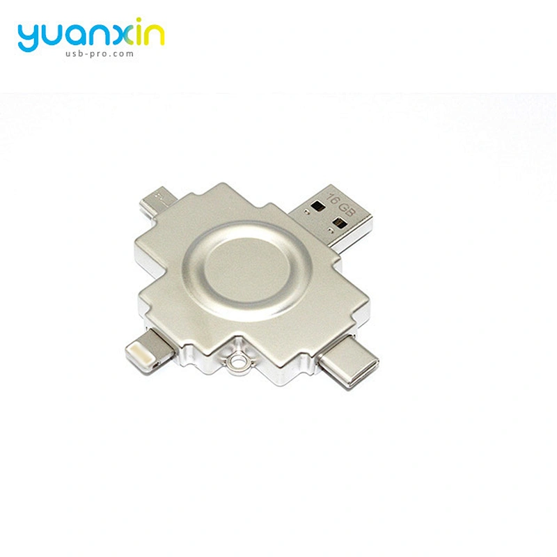 4 3 In 1 Micro Magnetic Usb Hub Otg Antenna Custom Usb Cable For Apple Tv