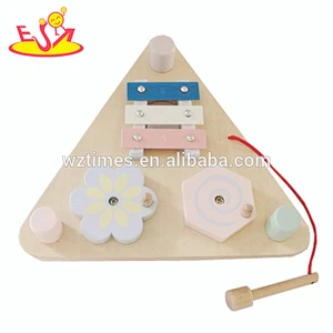 New hottest knock sound wooden musical baby toys for beating W07A123