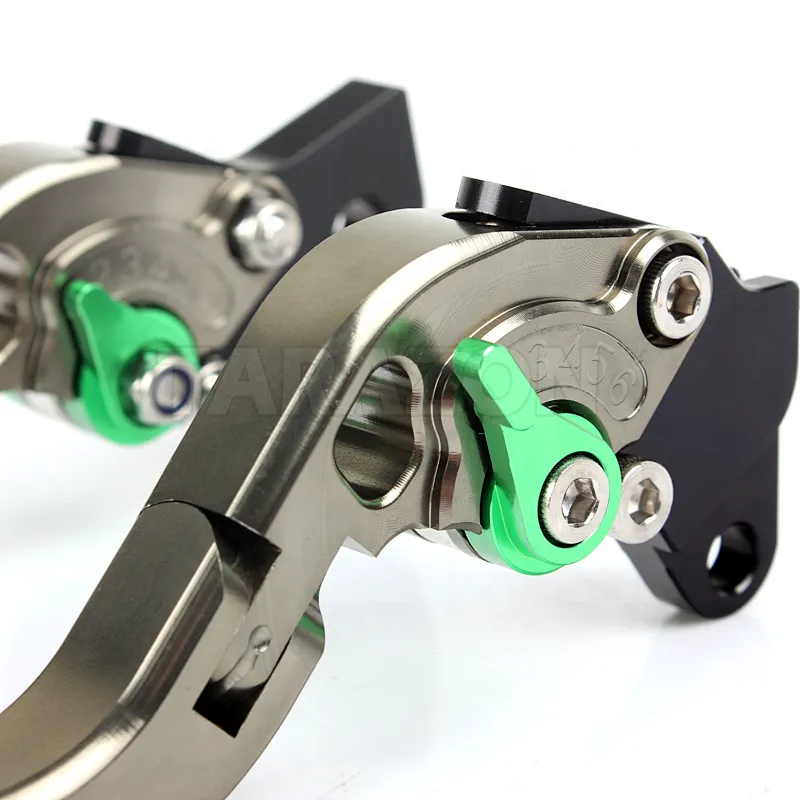 CNC Adjustable Extendable Folded Clutch Brake Levers For KAWASAKI Z750 ZRX1100 ZZR 1100 1200 VN 1500 1600 ZZR1400 ER-5 ER-6