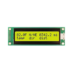 20x2 character lcd display white led backlight