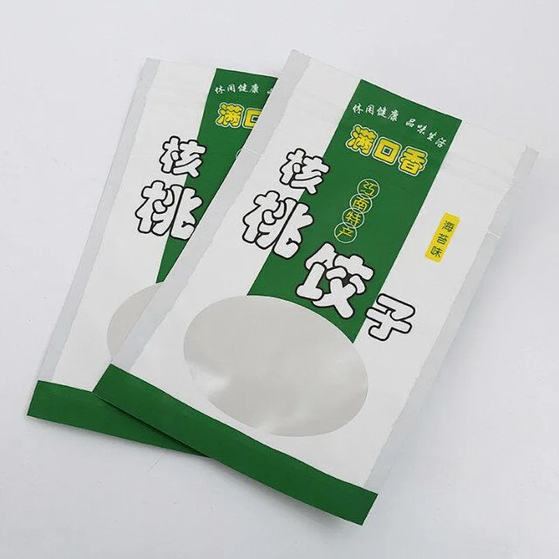 Custom wholesale various PE self-styled packaging bags for snack packaging