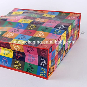 Accept Custom Order design printing plastic material bags for shopping with personal logo