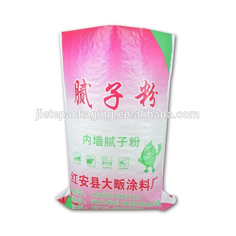 Video introduction, bopp laminated printing plastic pp woven cement, putty bags