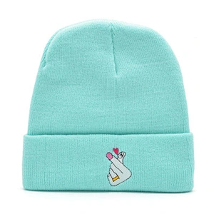 winter female cashmere wool beanies hats fashion winter turban hat