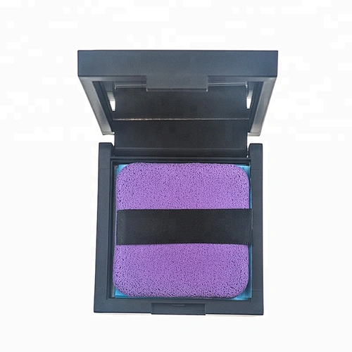 2018 Best oil sucking paper with makeup mirror and powder puff