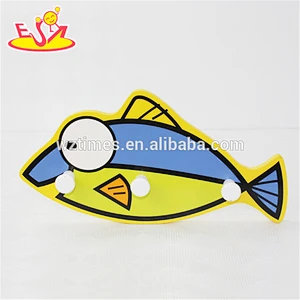 wholesale newly fashioned Wooden coat hook for kids W09B039