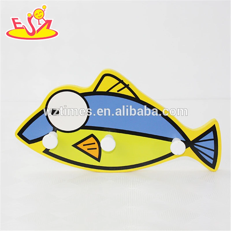wholesale newly fashioned Wooden coat hook for kids W09B039