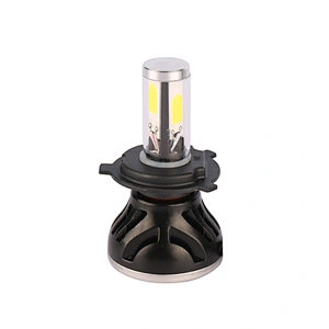 G5 H4 Cob 4side Led Headlight For 12v Cars