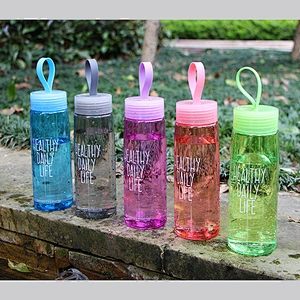 2017 Portable Cheap Plastic Sports Water Bottle Adult Cycling Climbing Travel Camping Hiking Water Bottles