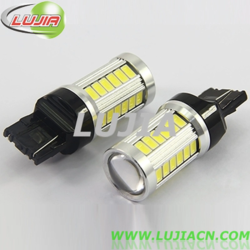 Whole sale 7440 7443 33smd 5630 chip led car side light 12V electric car new viper auto led bulb CE, RoHS Back-Up/Brake light