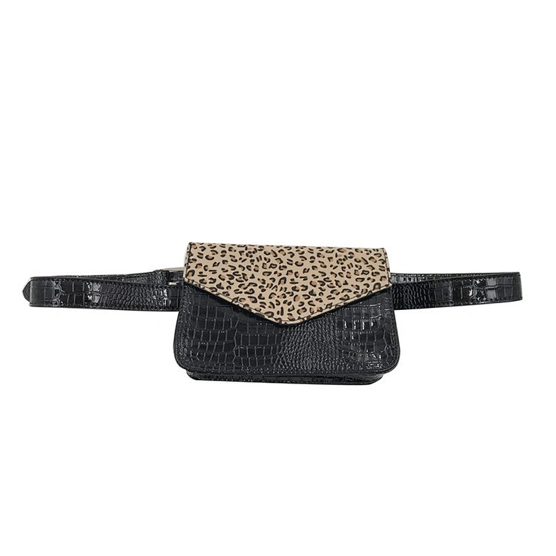 2019 New Design Fashion Custom PU Waist Bag Leather Waist Bag