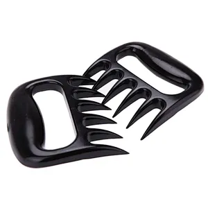 Black Barbecue Claws Meat Handler Fork Shred Lift BBQ Shredding Tool