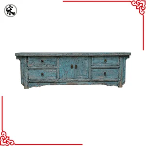 chinese antique reproduction distressed shabby chic buffet furniture