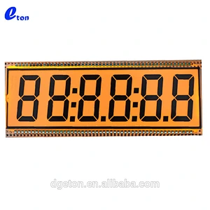 6 digits 50PIN Fuel Dispenser LCD display LCD Panel