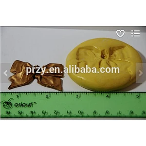 2015 hotsale Victorian Bow gum paste silicone fondant mold