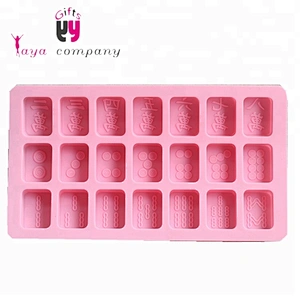 Custom Cavity 3D Mahjong Silicone Chocolate Cake Mold For Chocolate Ice Cube Soap Candy cake decorating