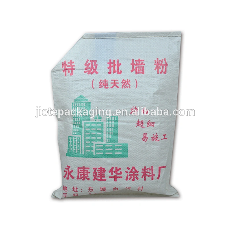 plastic grey portland cement 25kg 50kg bags in packaging bag with valve port