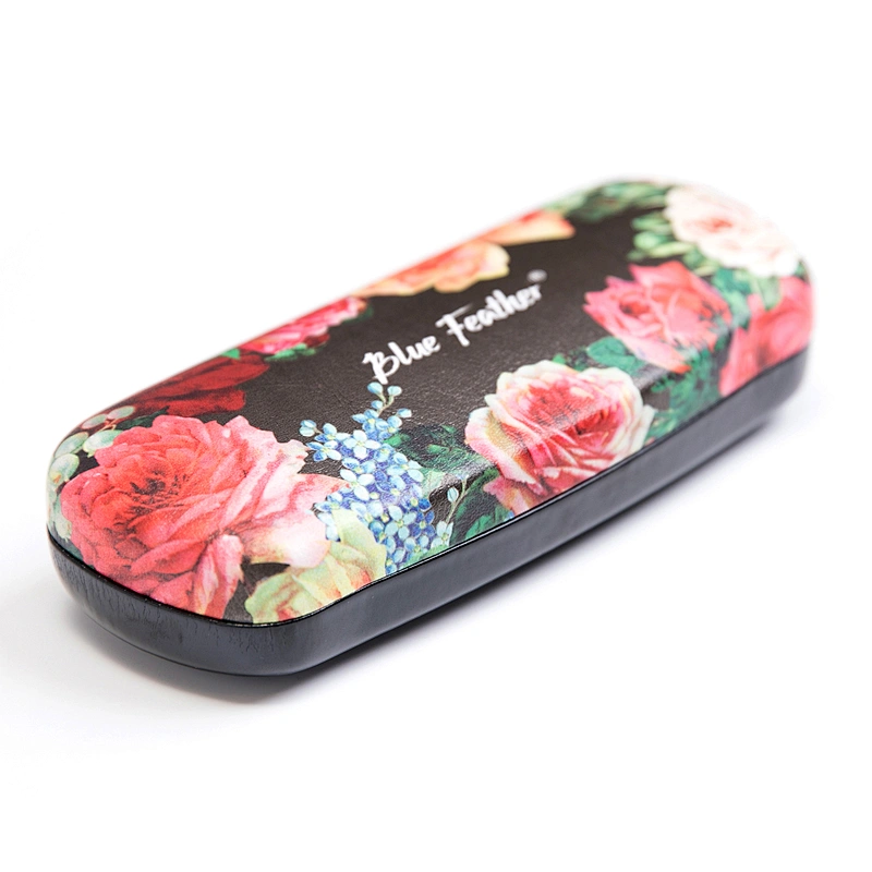 Women's Hard  Custom CMYK Printing  Eyeglasses Case  Eyewear Case Glasses Box