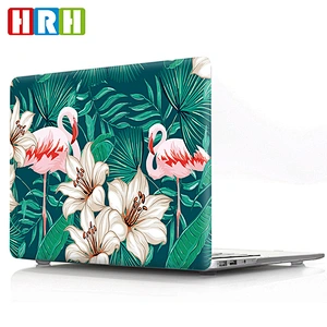 waterproof and shockproof laptop hard case Flower design custom silicone case for macbook hard case rubber for macbook pro 13