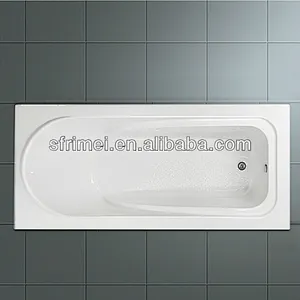 Dubai Pure Acrylic Drop-In Bathtub Soaking Bathtub For One Person