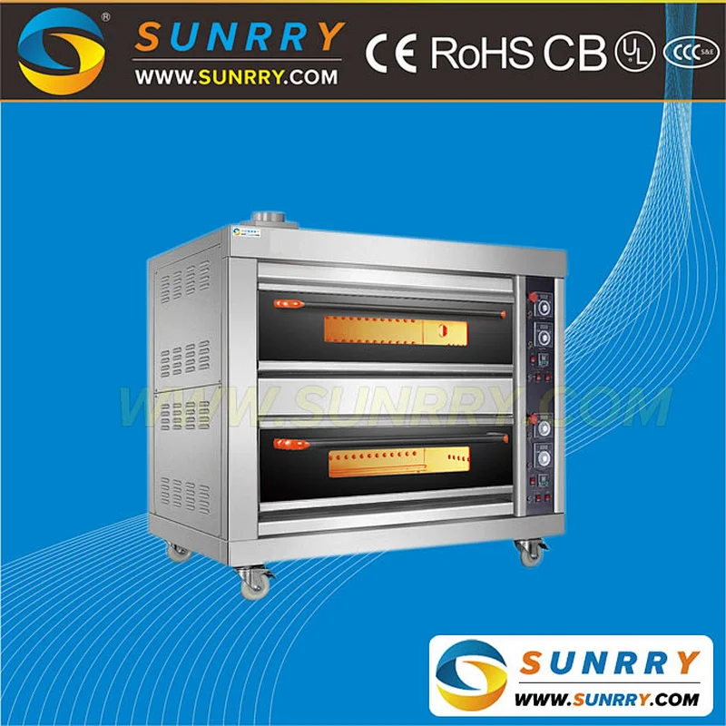 Energy saving gas cake heated baking Deck Oven