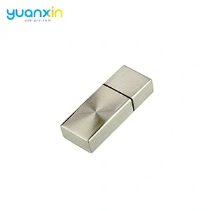Gold Silver Metal Stick 8Gb Usb 2.0 Flash Memory Stick Thumb Pen Drive 8G U Disk