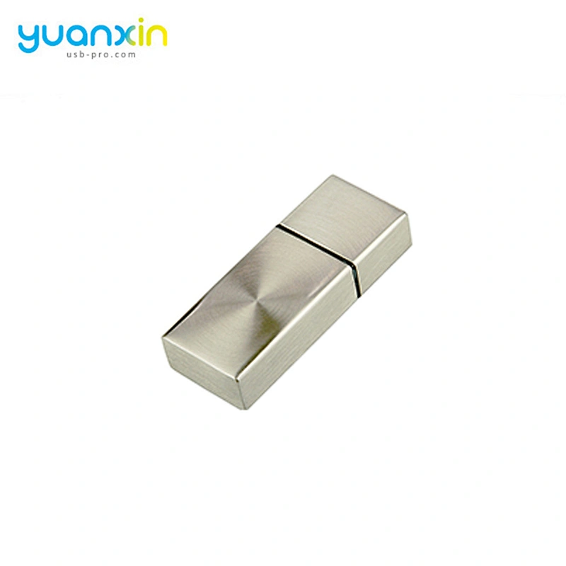 Gold Silver Metal Stick 8Gb Usb 2.0 Flash Memory Stick Thumb Pen Drive 8G U Disk