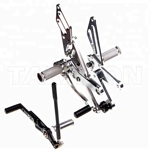 CNC Billet Aluminum Adjustable Motorcycle Rear sets For YZF R1
