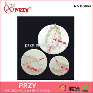 Leaf shaped fondant embossing mold / fondant embossing tools