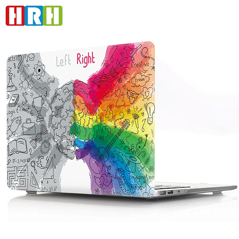 creative case brain support Custom custom diy case For macbook air 12 inch glitter cases
