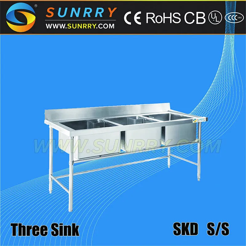 Eco Sinks/Dining Room Sink/Built-In Drainboard Kitchen Sink (SY-SK3721 SUNRRY)