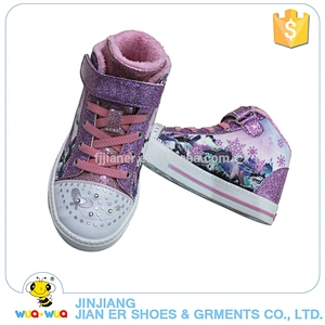 New style slip resistant design rubber sole children sport shoes