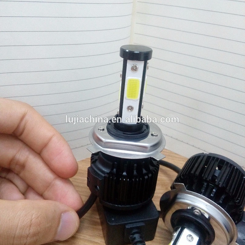 X6 H4 72w 7200lm LED auto parts headlight for land cruiser,shadow coaster,corolla cars accessories HB3 H4 bulb