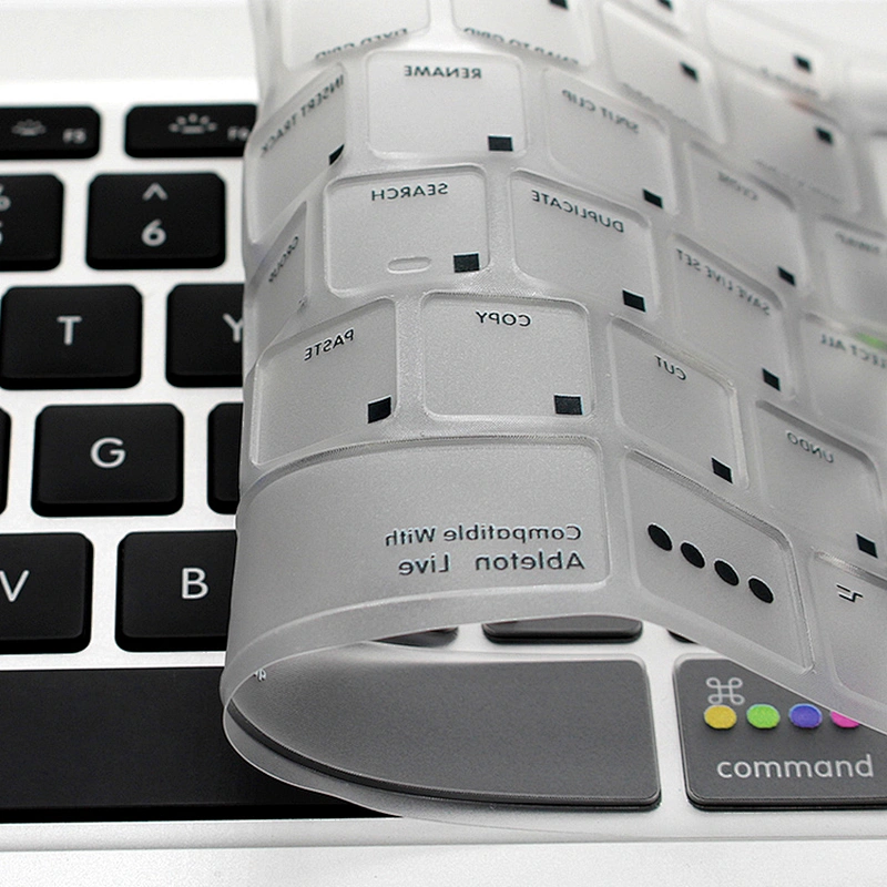 custom ultra thin tpu keyboard cover for macbook pro laptop tpu film