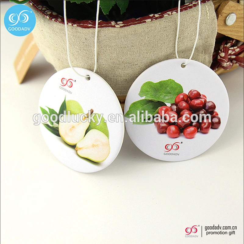 OEM Custom printed Novelty air car Freshener
