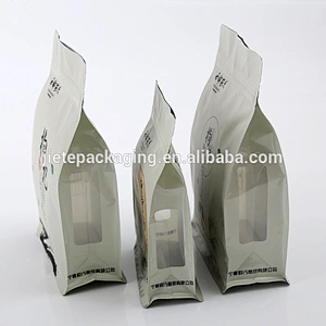 pe ziplock laminated food packaging bag