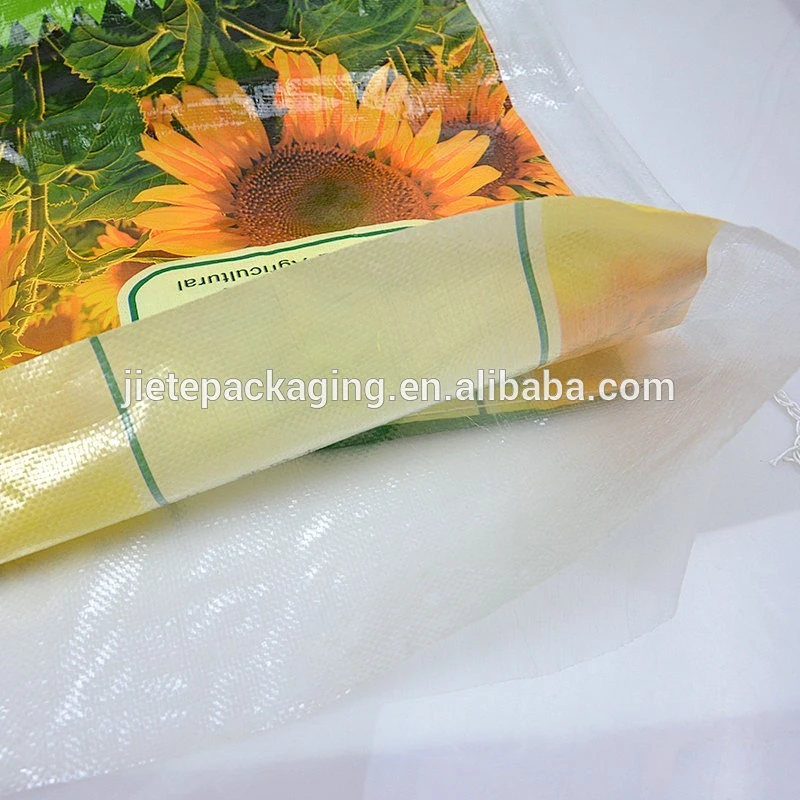 bopp polypropylene plastic pp woven bags packing sunflower seed
