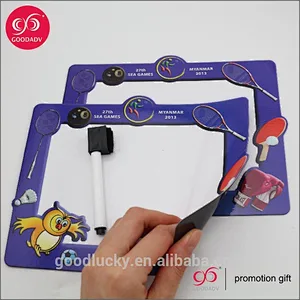 hot sael gifts dry erase white board magnetic drawing writing board with custom logo