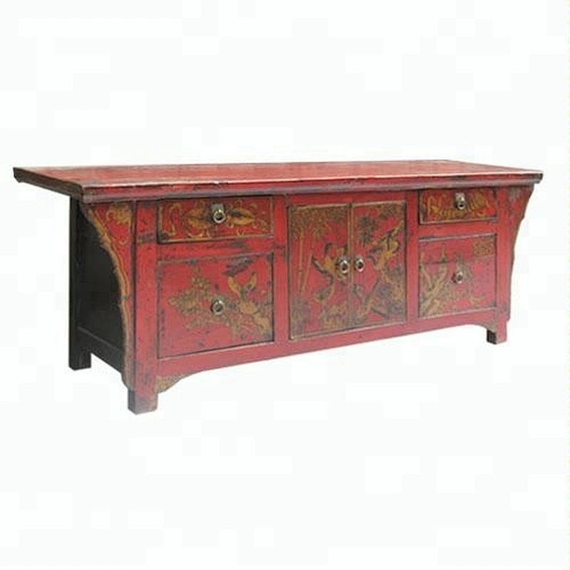 2016 chinese antique furniture Beijing & reproduction cabinet, painted furniture