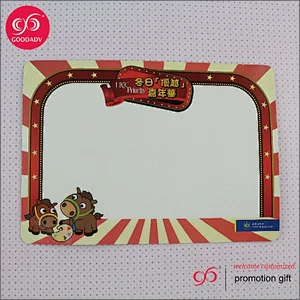Custom cow designs printing magnetic whiteboard for refrigerator magnet memo board