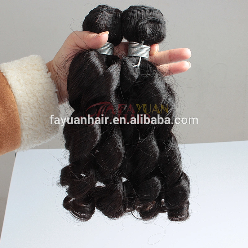 Drop shipping hot selling best quality virgin spring curl hair weave